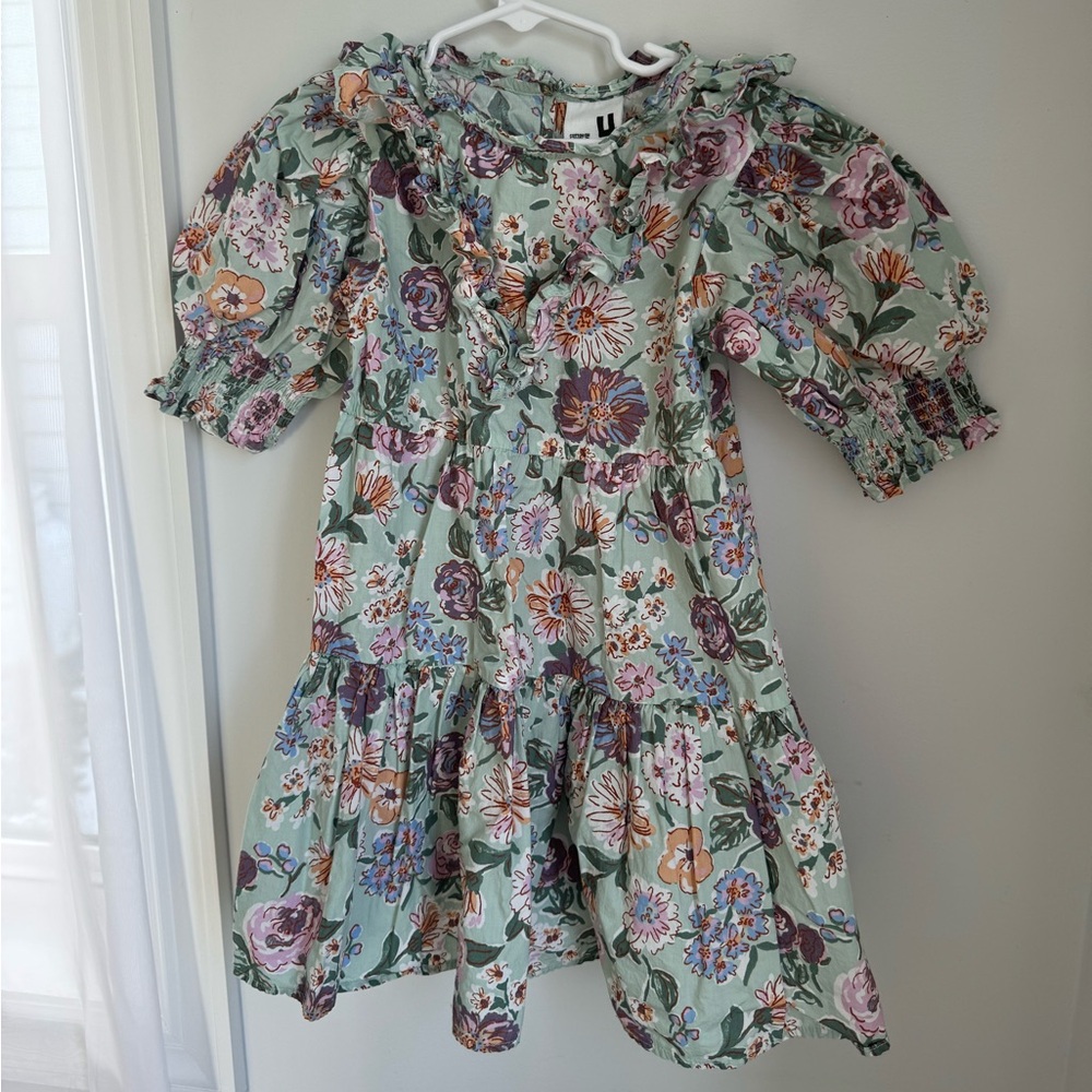 Floral Cotton On Dress